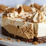 Cookie Butter No Bake Cheesecake