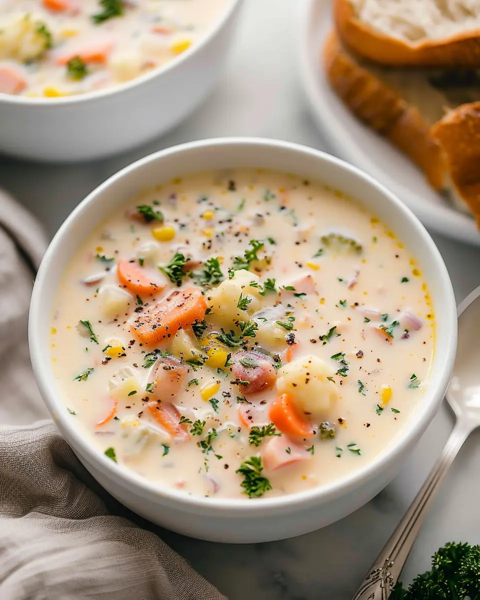 Creamy Vegetable Soup: The Best Comfort Food for Cozy Nights