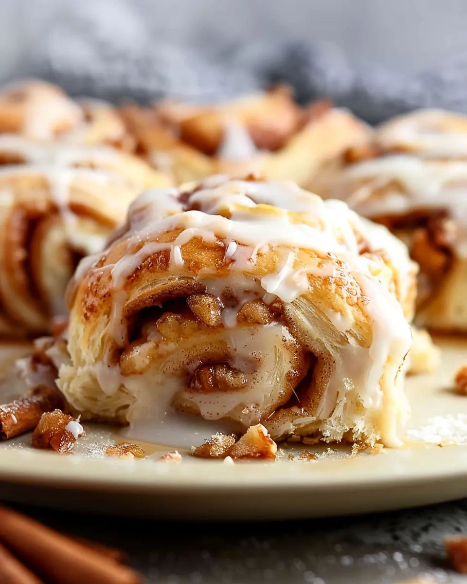 Apple Cinnamon Rolls: Indulgent Treats with Apple Pie Filling