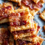 Savory Christmas Bacon Crackers