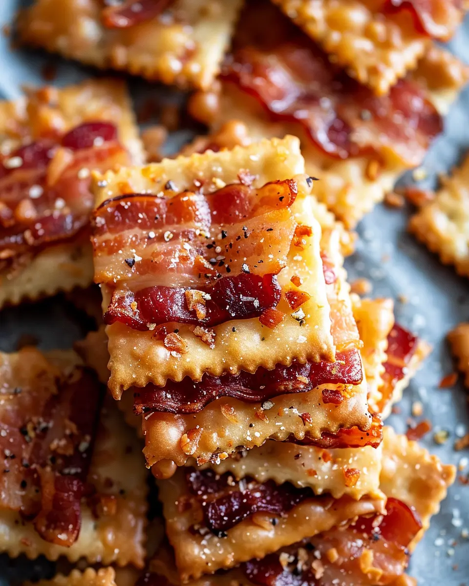 Savory Christmas Turkey Bacon Crackers: A Festive Delight