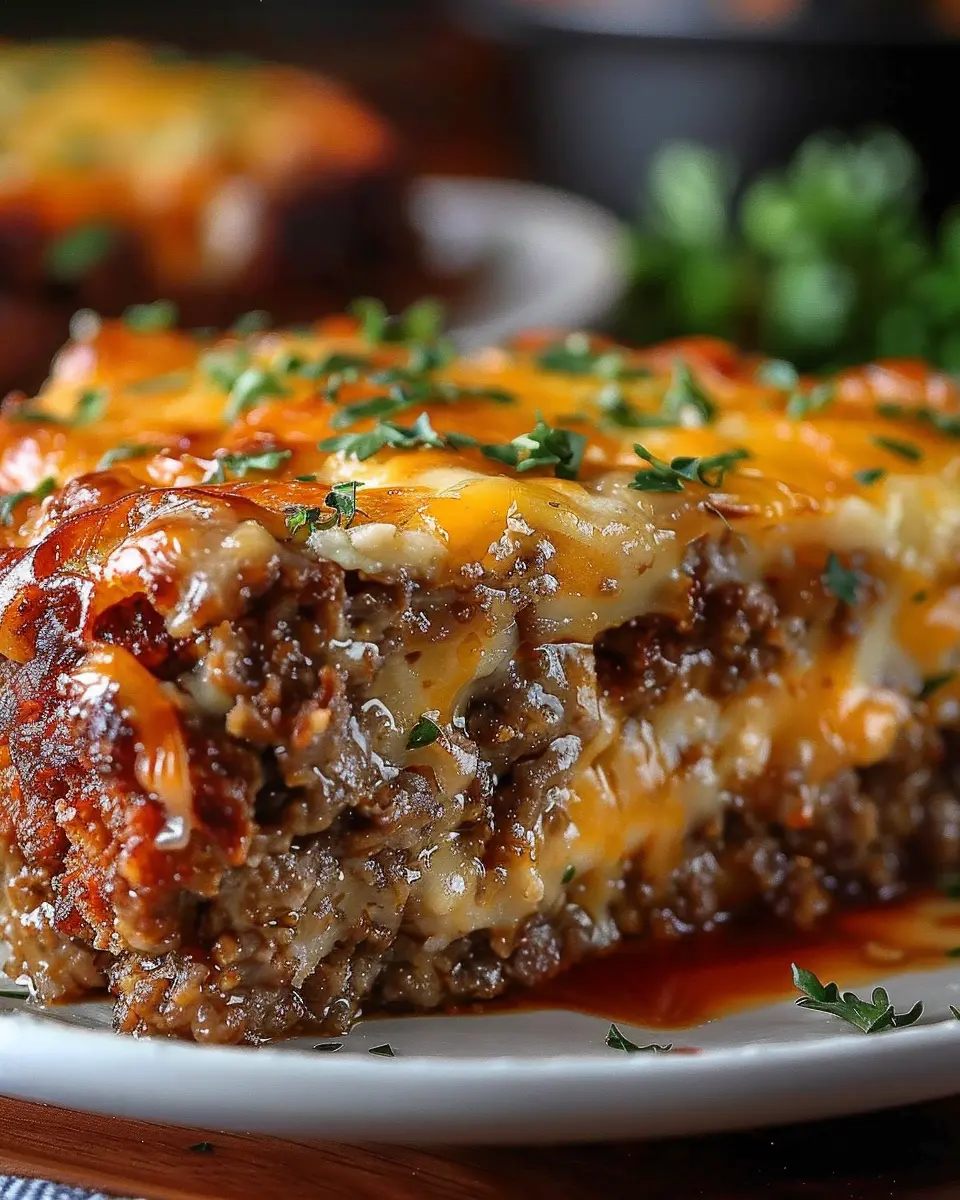 Cheesy Meatloaf Casserole: A Joyful Twist on Comfort Food