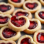 Heart Jam Cookies