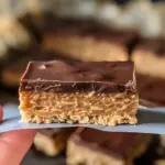 Chocolate Peanut Butter No Bake Bars