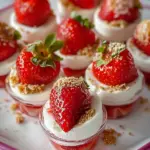 Cheesecake Deviled Strawberries
