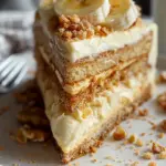 Banana Pudding Cookie Butter Cheesecake Cake