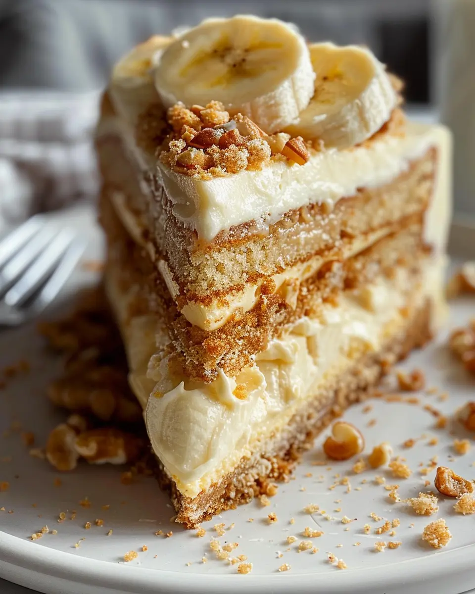 Banana Pudding Cheesecake Cake: The Ultimate Indulgent Delight