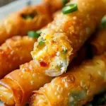 Mini Jalapeño Popper Egg Rolls