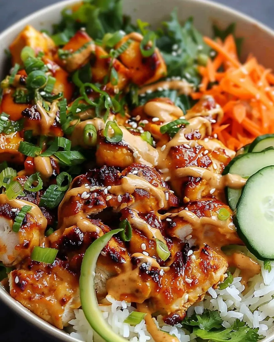 Bang Bang Chicken Bowl: Easy Recipe for Flavor Lovers
