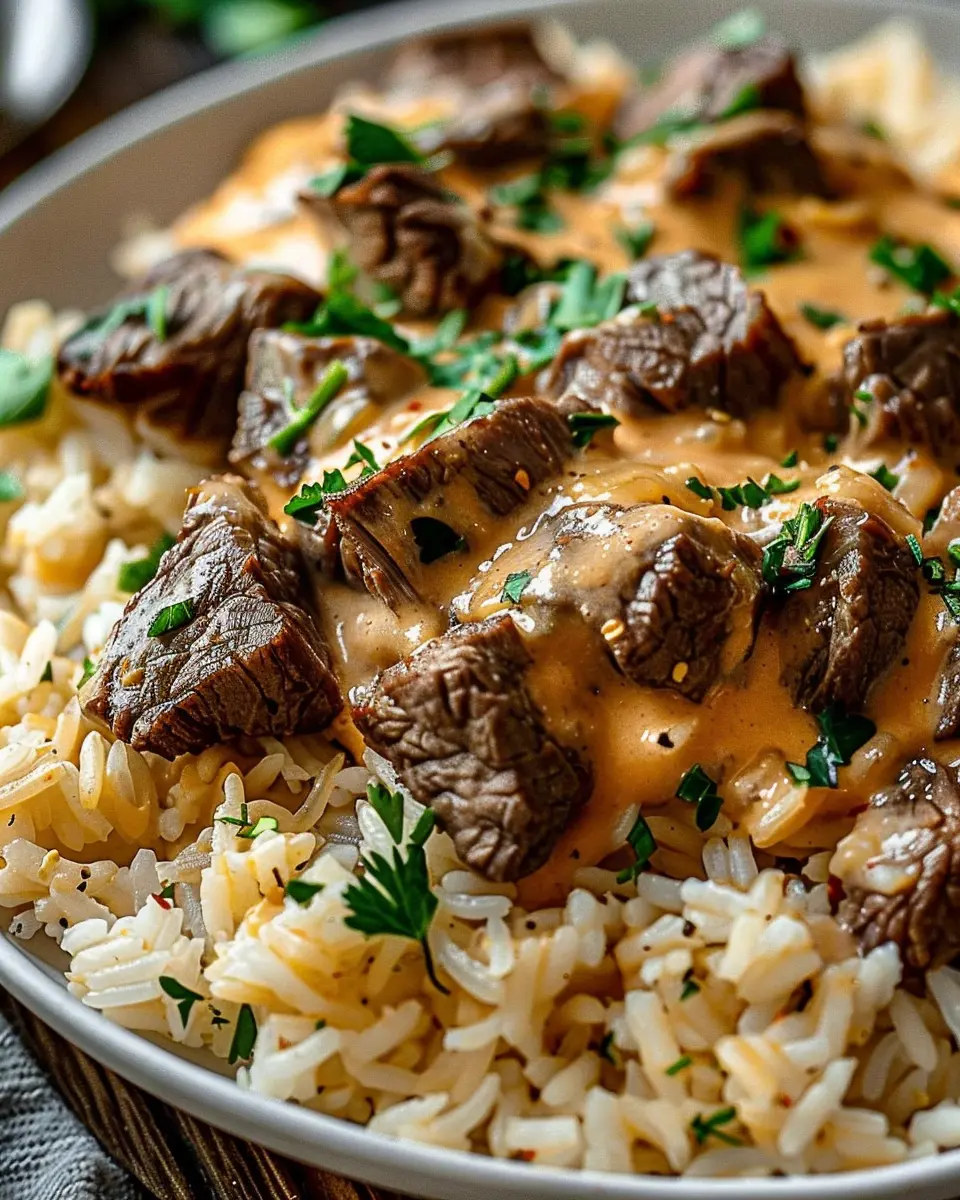 Steak Queso Rice: Indulgent Comfort Food for Quick Dinners