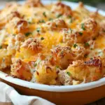 Cracked Out Chicken Tater Tot Casserole