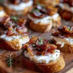 Million Dollar Bacon Crostini