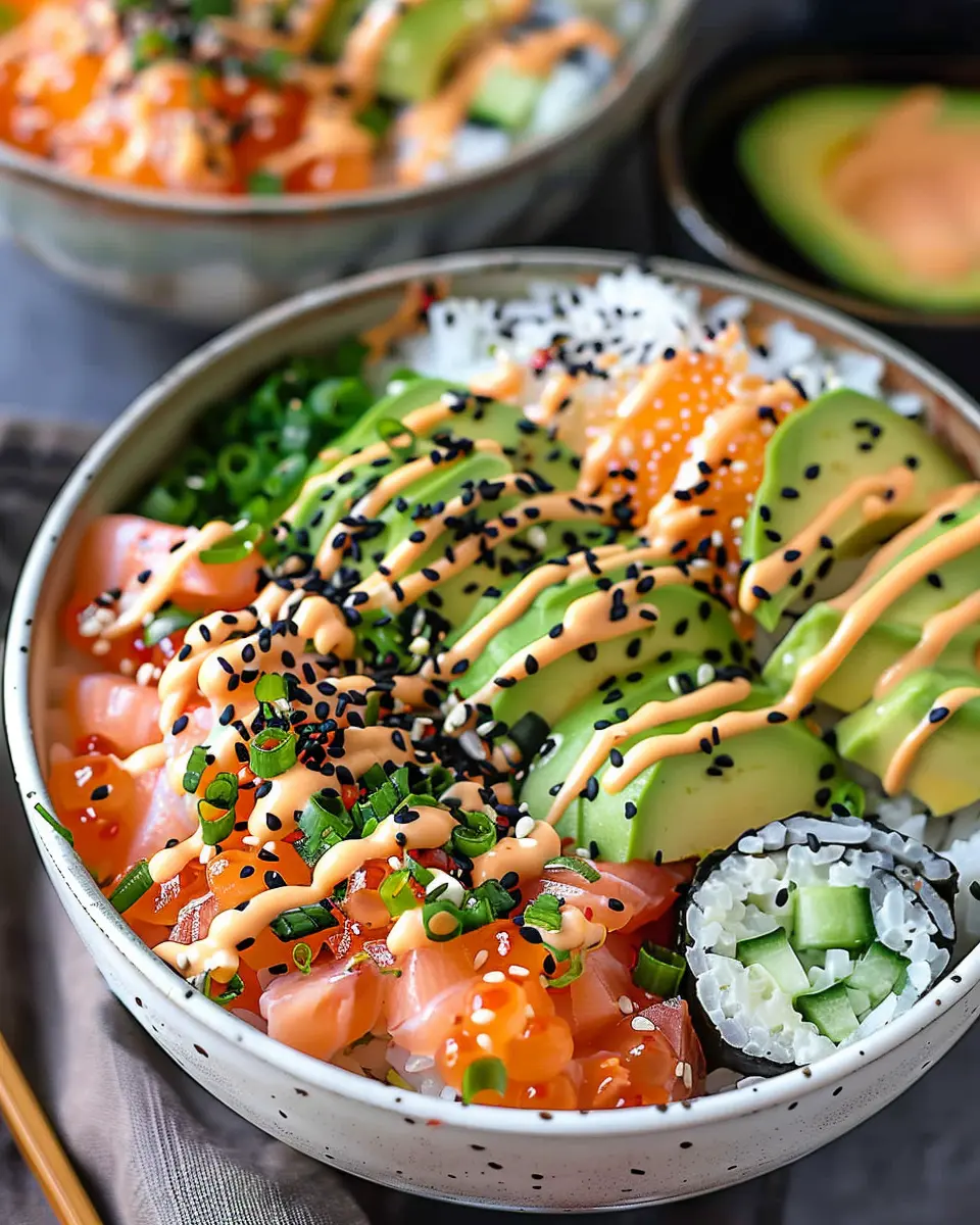 Easy California Roll Sushi Bowls: A Delicious Twist on Tradition