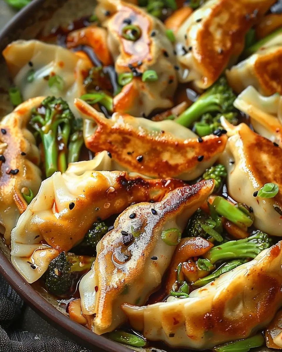 Potsticker Stir Fry: Easy Beef &amp; Turkey Bacon Delight for Dinner