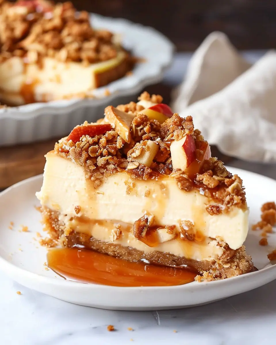 Apple Crisp Cheesecake: Easy Indulgence for Fall Gatherings