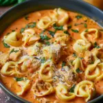 CrockPot Chicken Tortellini