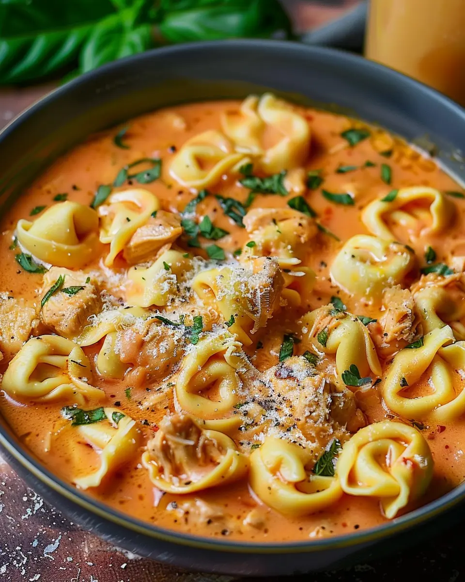 CrockPot Chicken Tortellini: A Cozy Easy Weeknight Delight