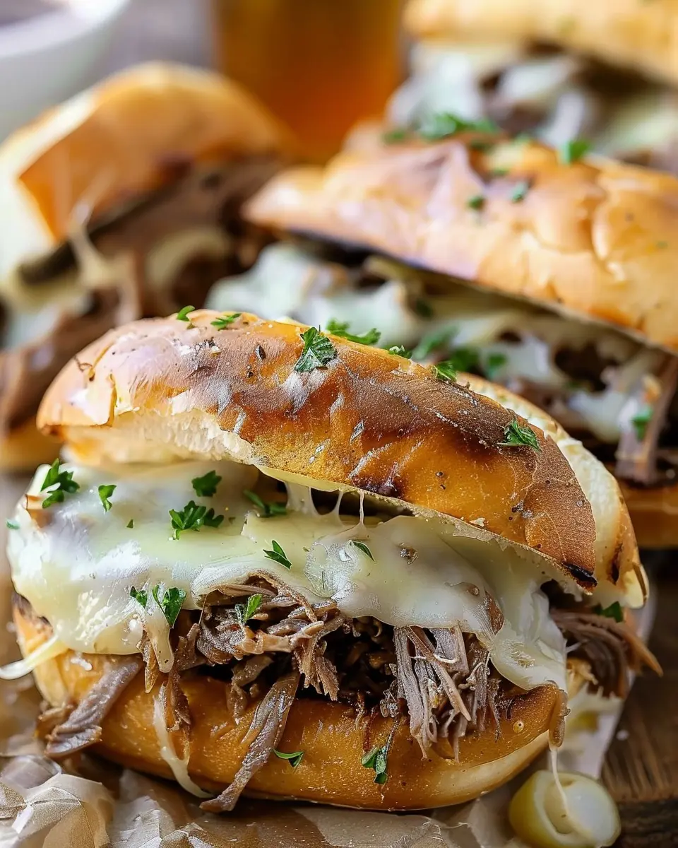 Crockpot French Dip Sandwiches: Easy and Juicy Comfort Food