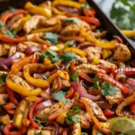 Sheet Pan Chicken Fajitas