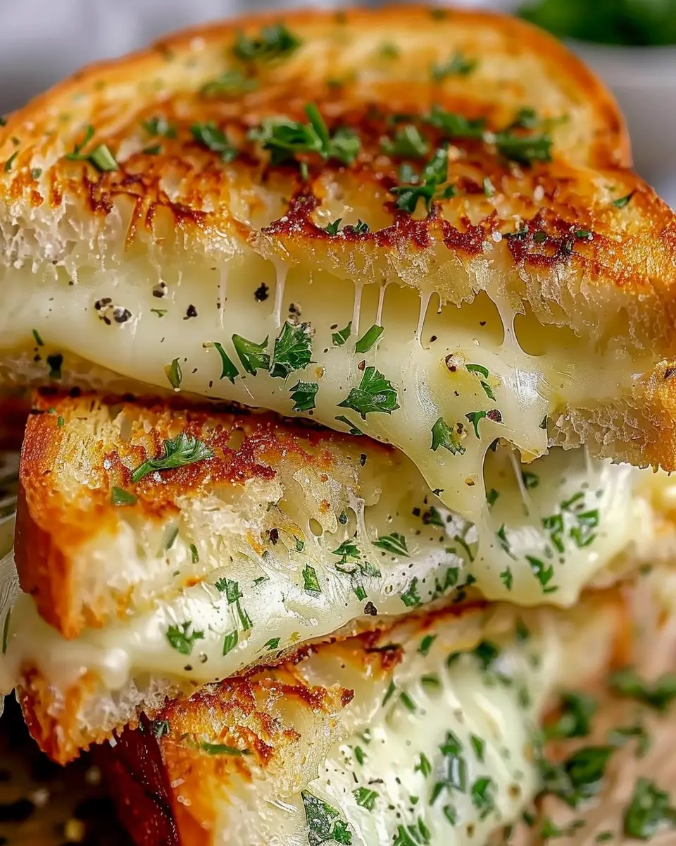 Garlic Bread Grilled Cheese: The Indulgent Twist You Need