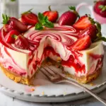 Strawberry Swirl Cheesecake Recipe