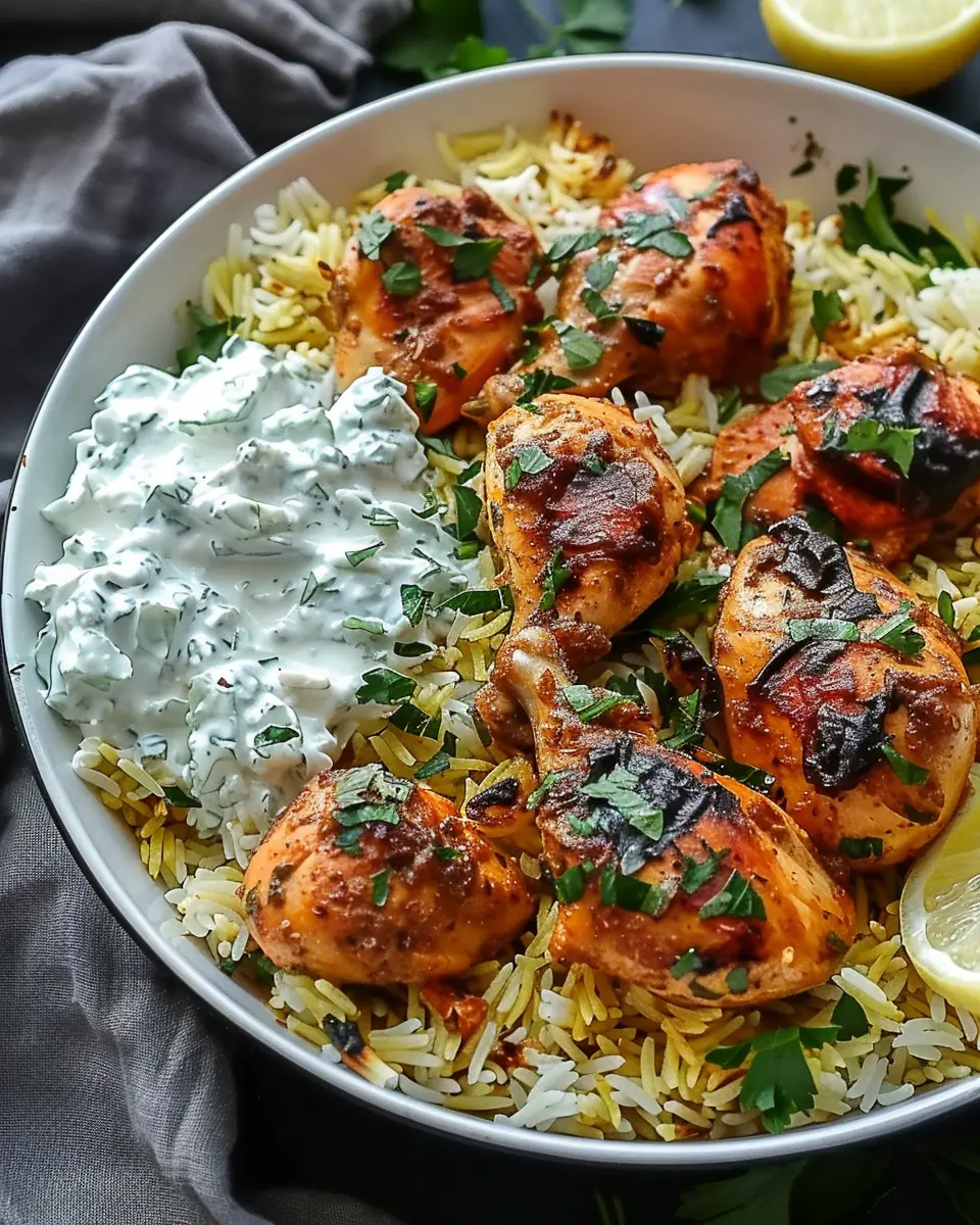 Dump and Bake Chicken Tzatziki Rice: Easy and Delicious Recipe
