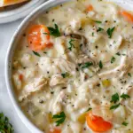 Creamy Chicken and Rice Soup