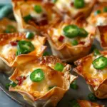 Jalapeno Popper Wonton Cups