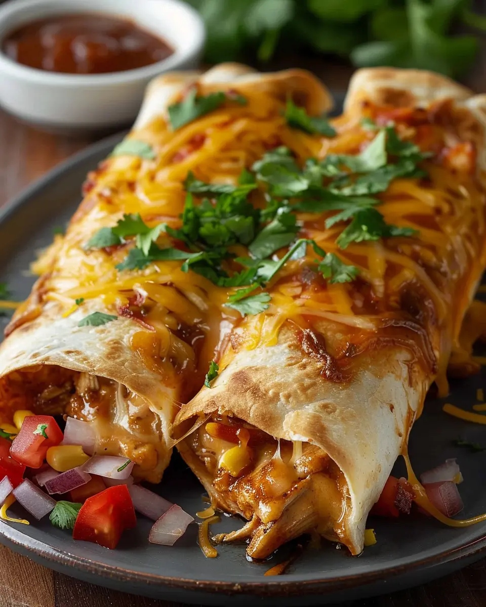 Chi-Chi’s Baked Chicken Chimichangas: Easy &amp; Indulgent Delight