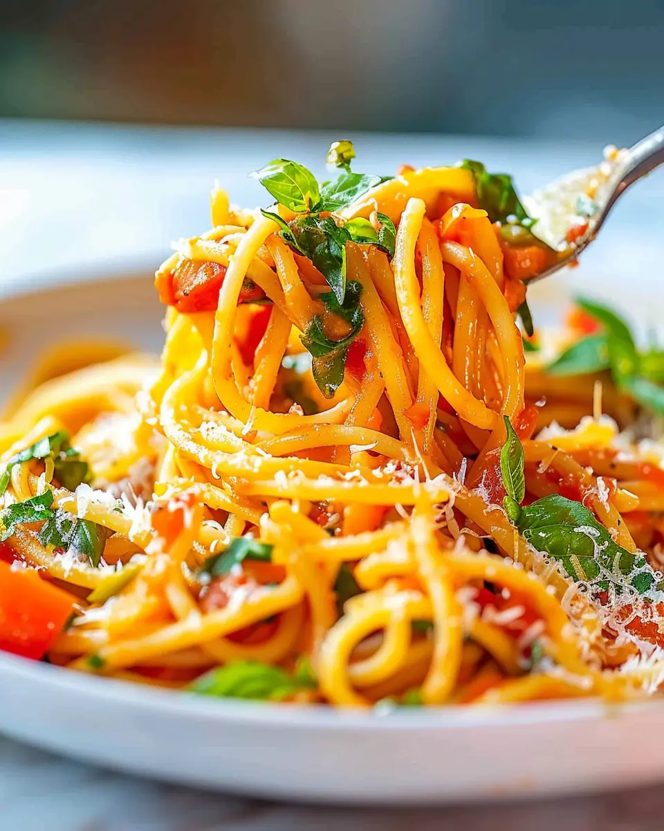 Easy Veggie Spaghetti: A Satisfyingly Healthy Twist