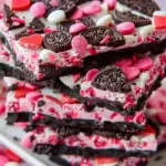 Valentine’s Day Oreo Cookie Bark