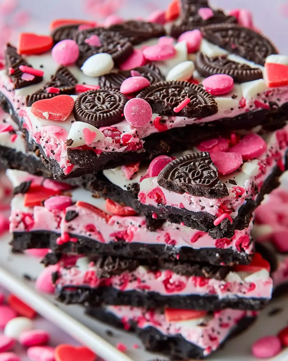 Valentine’s Day Oreo Cookie Bark: Easy and Indulgent Treats at Home